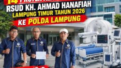 DPP KAMPUD Laporkan Dugaan Korupsi 14 Proyek Alkes RSUD KH Ahmad Hanafiah Lamtim Ke POLDA Lampung