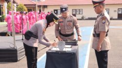 Sertijab Digelar, Polres Barito Kuala Lakukan Penyegaran Sejumlah Jabatan Strategis