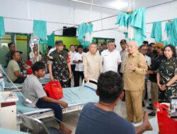 Tinjau Langsung Korban Selamat KM Virgo Transport 8, Menhub Bersama Gubernur Kalsel dan Danrem 101/Ant Pastikan Penanganan Berjalan Optimal dan Pencarian Terus Diperkuat