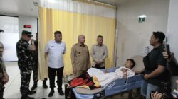 Gubernur H. Muhidin Jenguk Korban Kapal Virgo Transport 8 di Rumah Sakit, Perintahkan Pelayanan Secepatnya untuk Korban