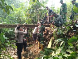 Akses Vital Warga Diperbaiki, Kodim 1002/HST Gelar Karya Bakti di Tanah Habang