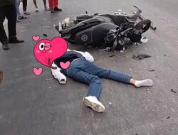 Kecelakaan di Jalan Gubernur Syarkawi, Pengendara Motor Tewas di Lokasi