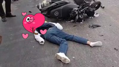 Kecelakaan di Jalan Gubernur Syarkawi, Pengendara Motor Tewas di Lokasi