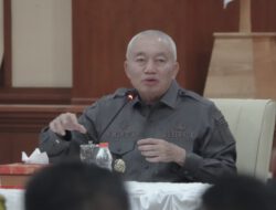 Rapat Koordinasi Karhutla Bersama Forkopimda Kalsel, Gubernur H. Muhidin Tegaskan Optimalisasi Pemadaman Terus Dilakukan
