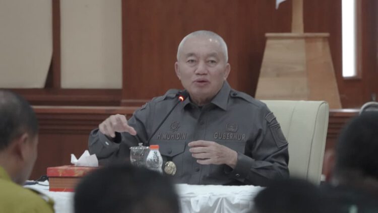 Rapat Koordinasi Karhutla Bersama Forkopimda Kalsel, Gubernur H. Muhidin Tegaskan Optimalisasi Pemadaman Terus Dilakukan