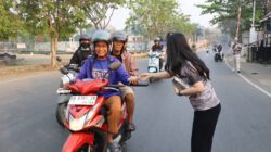 Haornas ke-43, Dispora Kalsel Gelar Gowes dan Bagikan 1.000 Masker