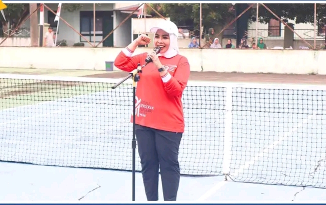 Semarak HUT ke-81 PMI, 2.000 Warga Labuhanbatu Antusias Ikuti Jalan Santai dan Tenis Lapangan