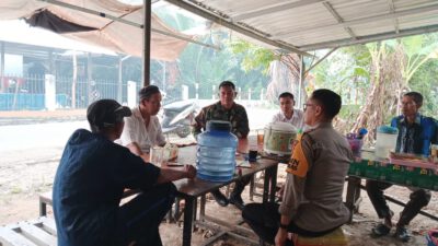 Musim Kemarau, Babinsa Kodim 1002 Ingatkan Warga HST Jangan Bakar Lahan