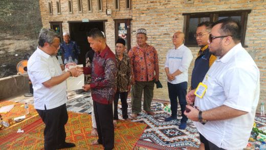 Sekretaris Fraksi PKB Kawal Legalitas Tanah Wakaf Masjid Al- Hudah Dusun I Desa Meranti Paham