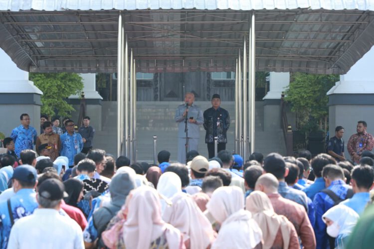 Gubernur Kalsel H. Muhidin Ajak Masyarakat dan ASN Jaga Persatuan dan Mengamalkan Nilai-Nilai Pancasila