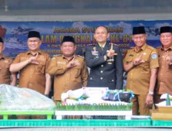 Wakil Bupati Labuhanbatu beri kejutan pada Kodim 0209/LB di HUT TNI ke – 81