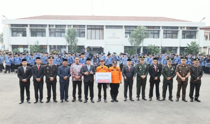 Wakil Ketua DPRD Batola Bahriannoor Bacakan Ikrar Hari Kesaktian Pancasila, Teguhkan Komitmen Menjaga NKRI