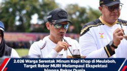2.026 Warga Serentak Minum Kopi Khop di Meulaboh, Target Rekor MURI Melampaui Ekspektasi hingga Rekor Dunia