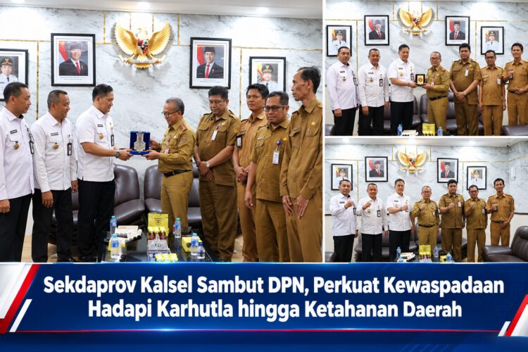 Sekdaprov Kalsel Sambut DPN, Perkuat Kewaspadaan Hadapi Karhutla hingga Ketahanan Daerah