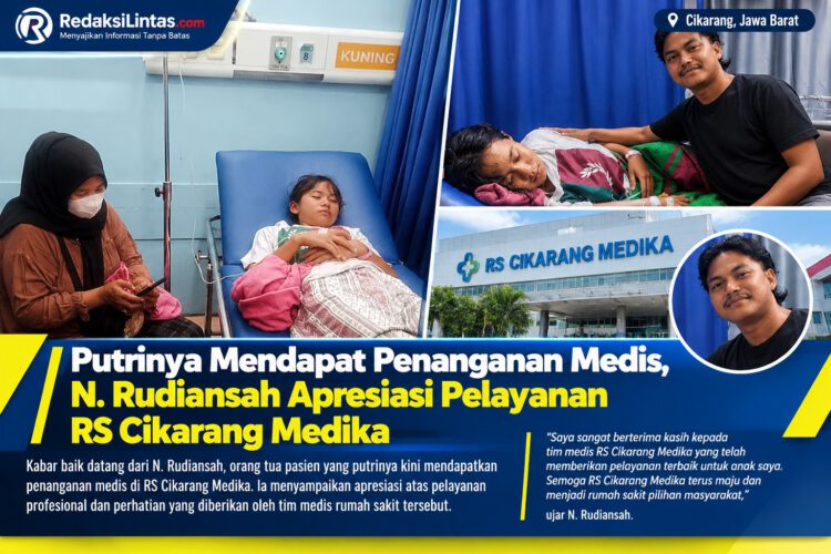 Putrinya Mendapat Penanganan Medis, N. Rudiansah Apresiasi Pelayanan RS Cikarang Medika