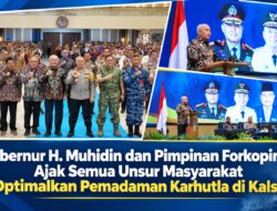Gubernur H. Muhidin dan Pimpinan Forkopimda Ajak Semua Unsur Masyarakat Optimalkan Pemadaman Karhutla di Kalsel