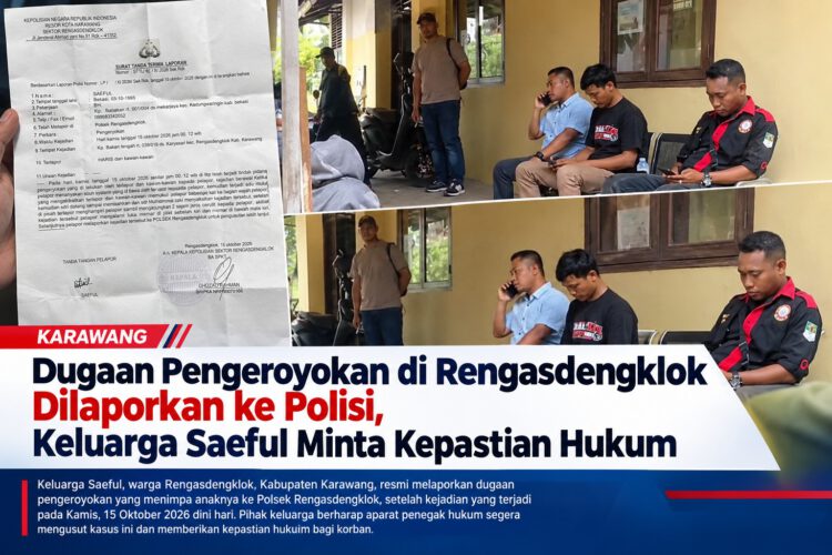 Dugaan Pengeroyokan di Rengasdengklok Dilaporkan ke Polisi, Keluarga Saeful Minta Kepastian Hukum