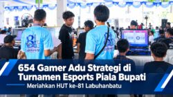 654 Gamer Adu Strategi di Turnamen Esports Piala Bupati, Meriahkan HUT ke-81 Labuhanbatu