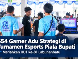 654 Gamer Adu Strategi di Turnamen Esports Piala Bupati, Meriahkan HUT ke-81 Labuhanbatu