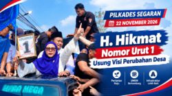 Pilkades Segaran 22 November 2026, H. Hikmat Nomor Urut 1 Usung Visi Perubahan Desa