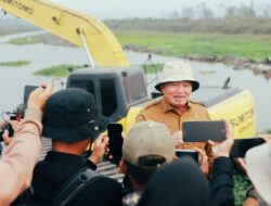 Percepat Penanganan Karhutla, Gubernur H. Muhidin Gagas Embung Mini untuk Pasokan Air di Kawasan Pengembangan Program Pangan