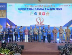 Penganugerahan Geospasial Banua Award 2026; Gubernur H. Muhidin Tekankan Pentingnya Data Geospasial Berkualitas