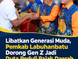 Libatkan Generasi Muda, Pemkab Labuhanbatu Dorong Gen Z Jadi Duta Peduli Pajak Daerah