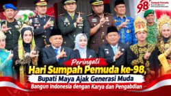 Peringati Hari Sumpah Pemuda ke-98, Bupati Maya Ajak Generasi Muda Bangun Indonesia dengan Karya dan Pengabdian