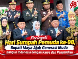 Peringati Hari Sumpah Pemuda ke-98, Bupati Maya Ajak Generasi Muda Bangun Indonesia dengan Karya dan Pengabdian