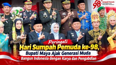Peringati Hari Sumpah Pemuda ke-98, Bupati Maya Ajak Generasi Muda Bangun Indonesia dengan Karya dan Pengabdian
