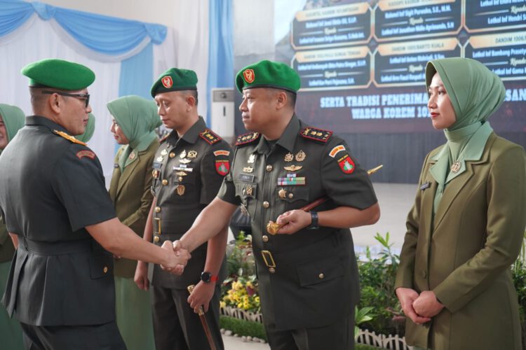 Letkol Kav Perri Pujarama Resmi Jabat Dandim 1002/Hulu Sungai Tengah