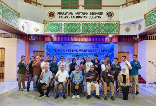 Sebanyak 23 Wartawan Lulus UKW, PWI Kalsel Perkuat Profesionalisme dan Integritas Pers